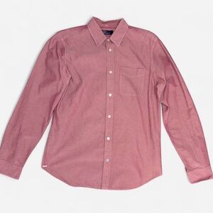 Gap Maroon Oxford Long Sleeve Button Up Shirt Men’s M